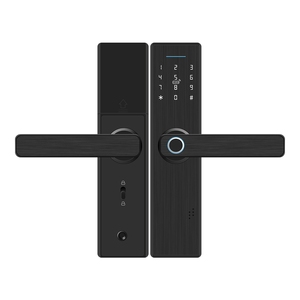 Smart Home Hotel Türschloss mit WIFI-Finger abdruck und digitaler Tastatur Touchscreen-Fernbedienung schlüssel und Karten zugriff - Product Image 1