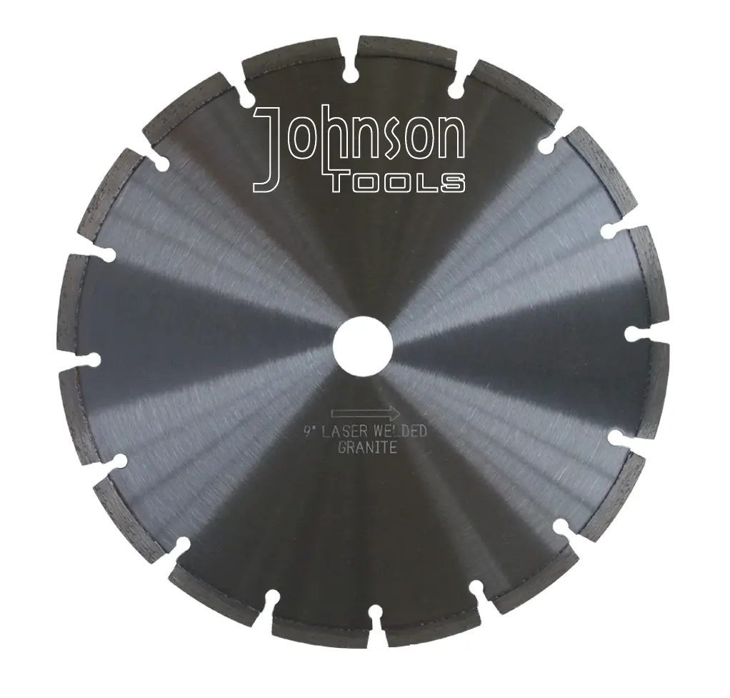 China Factory Supplied Top Quality 230mm Laser Welded Diamond Stone Cutting Disc for Stones