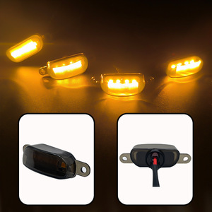 JINXIN 4-in-1 Amber LED Raptor Grille ön uyarı sinyali durumu ile aydınlatma kiti 12V kablo demeti yeni uyumlu - Product Image 3