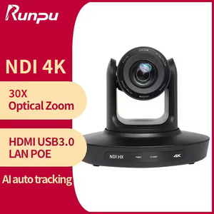 Usd1098 Tàu miễn phí NDI live streaming Kit g430n = 2 pcs NDI 4k 30x PTZ Camera hội nghị ai theo dõi phát sóng + một bộ điều khiển + PoE chuyển đổi - Product Image 2