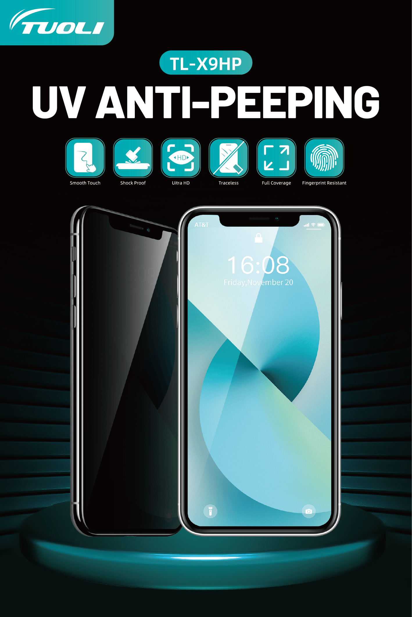 Película de privacidad UV