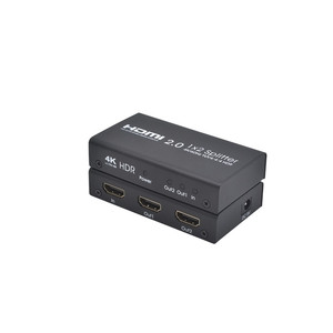 <strong>HDMI</strong> <strong>2</strong>.0 Support 18Gbps 4K/60Hz YUV 4:4:4 HDR HDCP <strong>2</strong>.<strong>2</strong> 3D 1x2 <strong>1</strong> <strong>Input</strong> <strong>2</strong> <strong>Output</strong> <strong>Switch</strong> Splitter <strong>HDMI</strong> Splitter 4K Adapter
