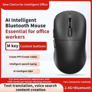Nuevo ratón de voz inteligente AI, traducción de voz controlada por voz, Escritura a texto, ratón AI inalámbrico - Product Image 2