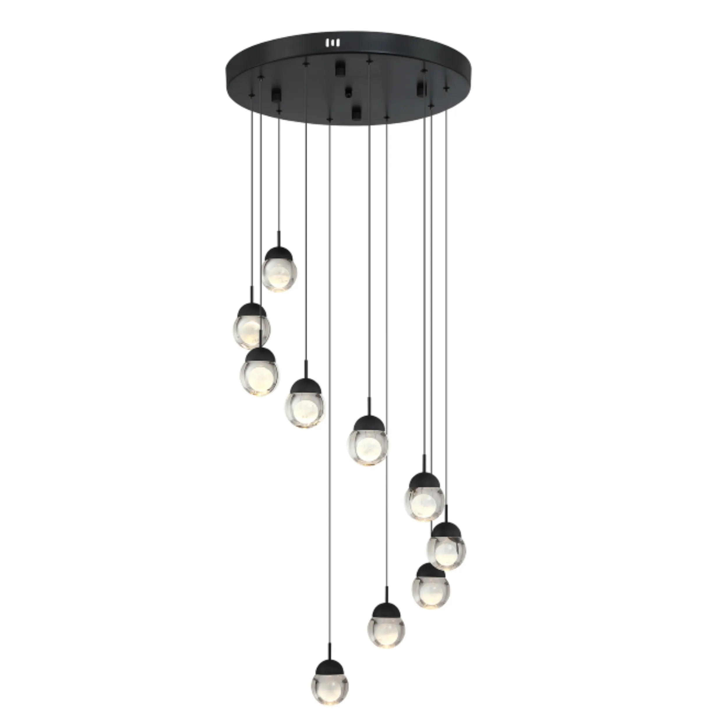 Modern crystal pendant chandelier 10 heads