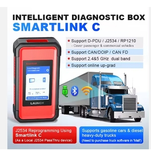 Lancio X-431 PAD VII Elite Smartlink C supporto ECU programmazione codifica Online per tutte le auto Scanner diagnostico ad ampia gamma