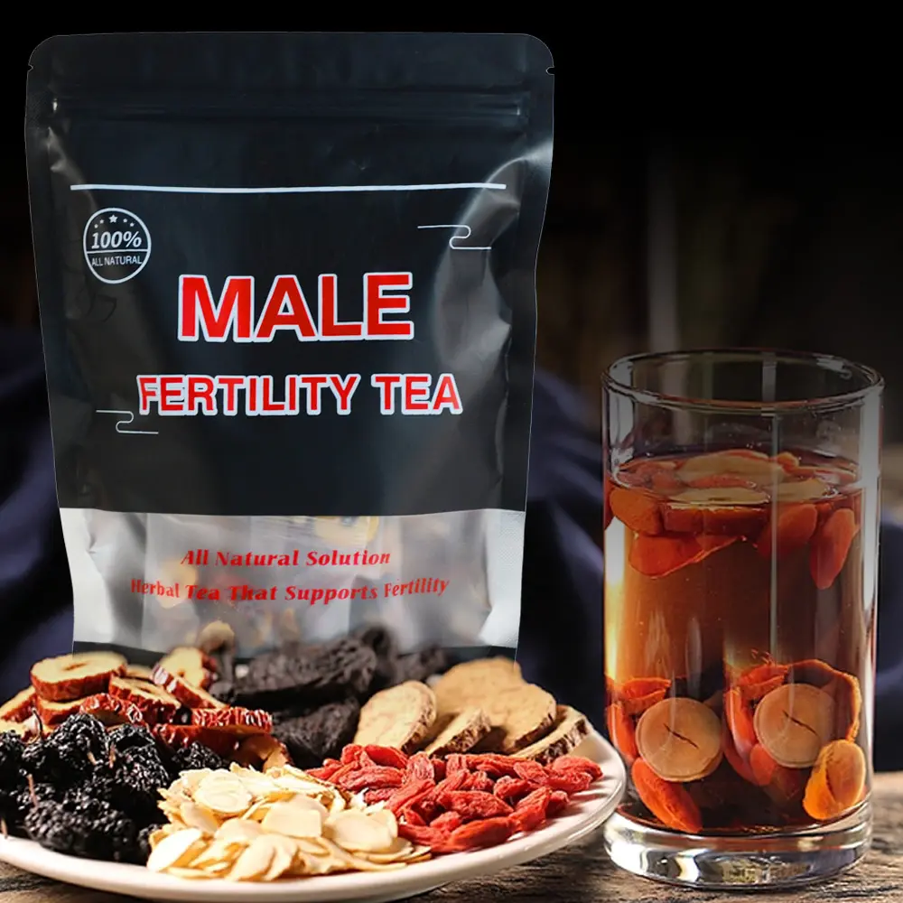 Chinaherbs Produto de fertilidade masculina Chá de vitalidade para homem realce masculino