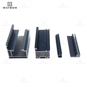 Weibang 50mm <strong>Sash</strong> Window Aluminum Exterior Vertical Sliding Single Hung windows Aluminum Glass <strong>Frame</strong> Sliding Window Price - Product Image 2