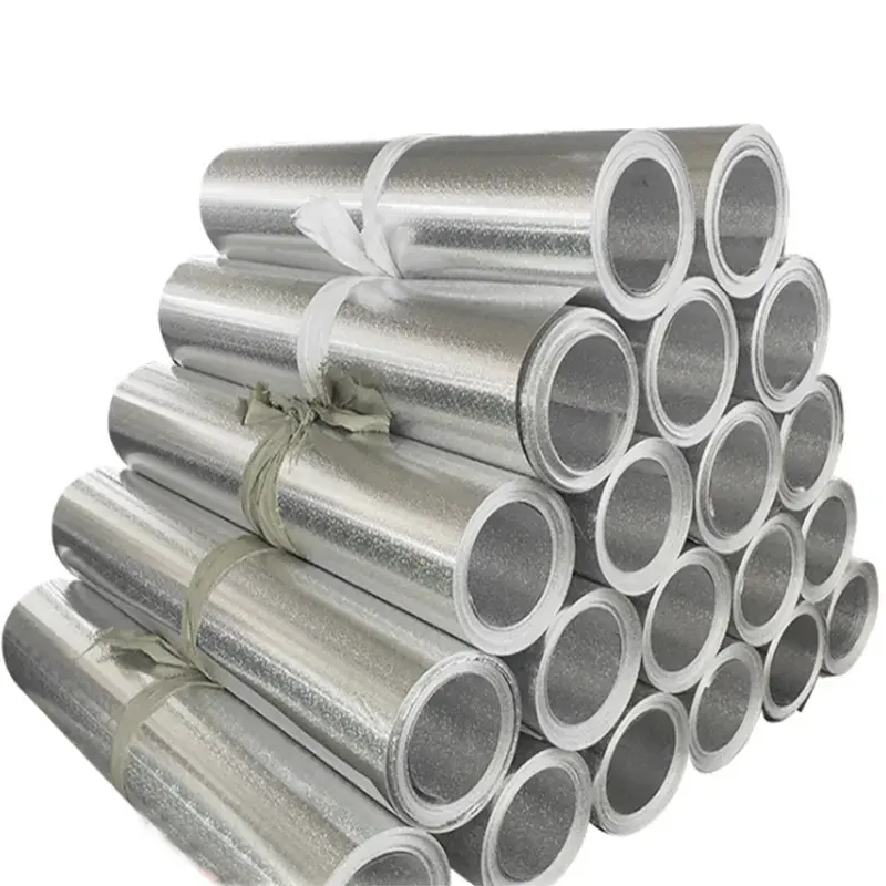 China Wholesaler Recyclable Lubricated Surface 8011 H16 10 Micron Aluminum Foil For Fast Food