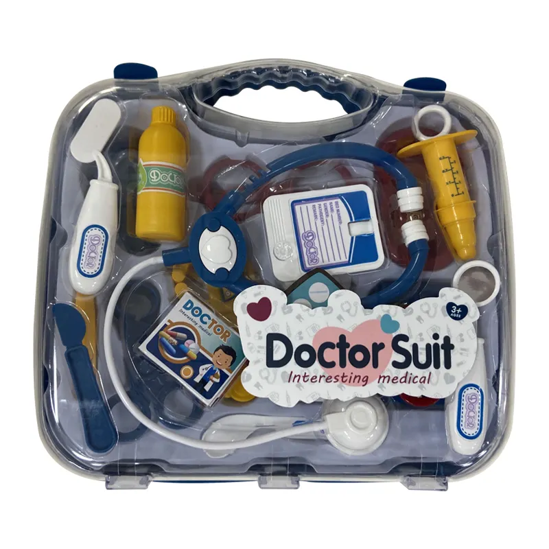 ที่มีคุณภาพสูงแพทย์ Playset สำหรับเด็กที่มีกล่องของเล่นชุด