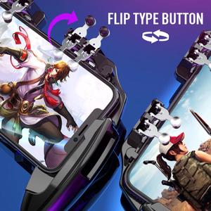 Il Gamepad a sei dita attiva il Controller di gioco Mobile All-in-One Gamepad Joystick Control per IOS Android Mobile Phone - Product Image 4