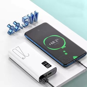 New Model Hot Sale Bidirectional Quick Charge QC3.0 PD22.5w 3 <strong>Output</strong> Double <strong>Input</strong> Super Fast Charge Power Bank 20000 Mah - Product Image 2