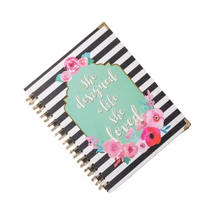 Anpassbare A4 A5 A6 datierte undatierte Notizbuch Journal Planer Kalender Druck Spiral optionen für tägliche wöchentliche Jahres pläne - Product Image 2