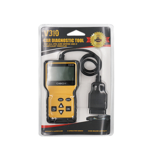 Escáner OBD V310, lector de código OBD2, herramienta de diagnóstico automático para coche, funciona para todos los coches, con protocolos OBD II