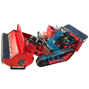 Mini Rc Robot Lawn Mower With Snow Plow Attachments <strong>EPA</strong> Automatic Agriculture Rubber Tracks Grass <strong>Cutter</strong> - Product Image 5