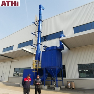 ATHI robotik boya otomatik araba tampon boyama hattı çelik tünel Shot kumlama ve Abrator makinesi elektrikli yakıt kullanılan durum - Product Image 6