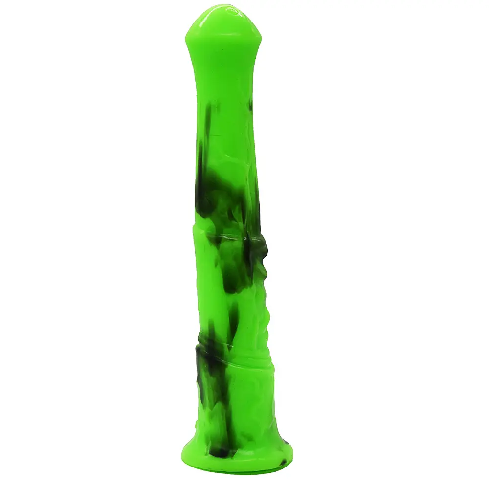 Dildo enorme de silicone para cavalo, plugue erótico de dildo masturbador com plug anal, ventosa, FAAK-YC212