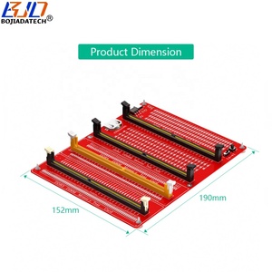 Desktop DDR5 RDIMM UDIMM DDR3 DDR4 DIMM-Speicher-RAM-Test diagnose karte mit LED-Anzeigen