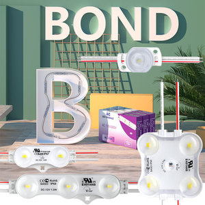 Driverless 110v 120v 220v AC Led โมดูล backlit SMD led โมดูลสําหรับช่องตัวอักษรกล่องไฟ