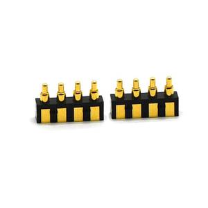 Dianxian <strong>2</strong>.5mm Grid Wiring Terminals 1x4 Connector with <strong>5</strong>.5mm Height Terminal Blocks Product - Product Image 1