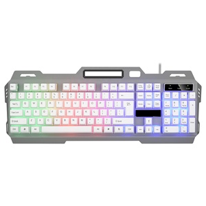 RGBバックライト付き有線104キーメカニカルゲーミングキーボードとマウスコンボ人間工学に基づいたUSB - Product Image 4