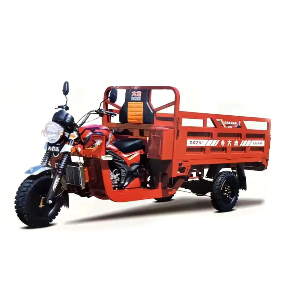 200cc 300cc محرك Gasolined دراجة نارية/شاحنة قلابة صغيرة للبناء/دراجة ثلاثية العجلات الزراعية