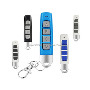 433 Smart Duplica tor Klonen Autos chl üssel Fernbedienung 4-Tasten-Sender Garagentor Tür Drahtlose Fernbedienung mit Schlüssel ring - Product Image 1