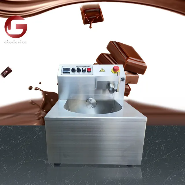 Chocolate Temepring Machine Multi-function 8/15/30kgs Capacity Chocolate Melting/ Tempering/Coating Machine And Production Line