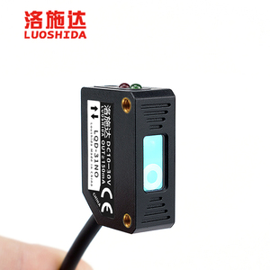 Interruptor de sensor de rango de Desplazamiento láser de alta precisión para medir espesor y altura sensor analógico