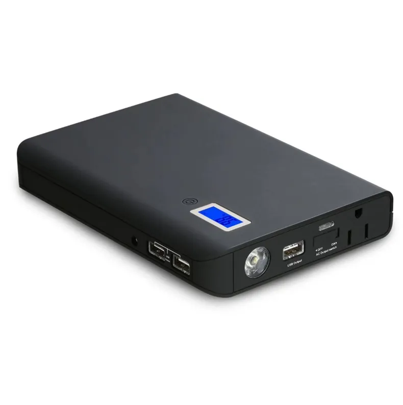 Лидер продаж, OEM портативное зарядное устройство для аккумуляторов, зарядное устройство с солнечной панелью 110 В/220 В, внешний аккумулятор с 3 USB-портами типа C на 24000 мАч для ноутбука