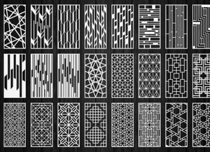Partición de pantalla de Arte de acero inoxidable de diseño moderno, Panel de vidrio dorado, divisor de habitación fijo para decoración de pared de pasillo, función plegable - Product Image 4