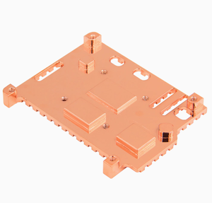 <span class=keywords><strong>Raspberry</strong></span> <span class=keywords><strong>Pi</strong></span> 5 Kühler Ultra dünner All-in-One-Kupfer kühlkörper Kompatibel mit 30x30mm Lüftern Leise und effiziente Wärme ableitung
