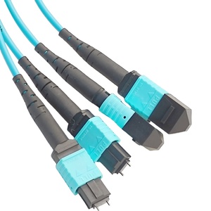 10m (32.8ft) MPOトランクケーブルUPCオスMPO-12 MPO-12 UPCオス48ファイバーマルチモードOM4プレナムOFNPタイプBダブルジャケット - Product Image 6