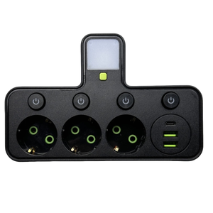 2024พอร์ต <span class=keywords><strong>USB</strong></span> เยอรมนีสายไฟต่อปลั๊กไฟฟ้าแบบหลายปลั๊กปลั๊กไฟยุโรป3 AC เอาท์เล็ต2พอร์ต <span class=keywords><strong>USB</strong></span> ที่ได้รับการจัดอันดับ16A - Product Image 3