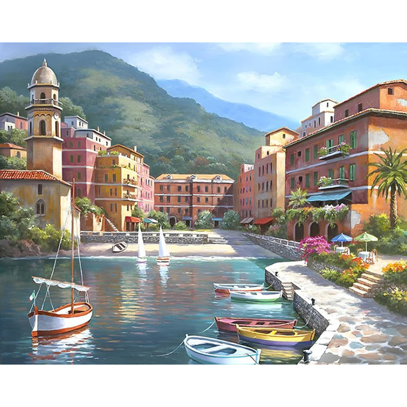 บ้านริมทะเลและเรือ