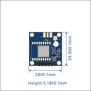G-NiceRF bassa potenza e alta precisione: modulo GPS satellitare multimodale modulo di localizzazione gps serie GPS03 - Product Image 3