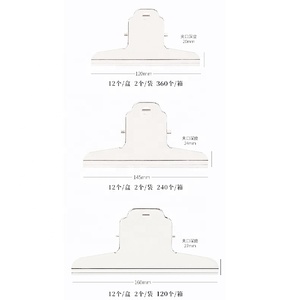 Bán Buôn Pet Văn Phòng Văn Phòng Phẩm Cung Cấp Tất Cả Các Kích Thước Thép Không Gỉ Kim Loại Giấy Chất Kết Dính Clip Bulldog Clip Cho Chó Văn Phòng - Product Image 6