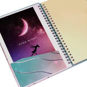 Quaderno cartella personalizzata diario in cartone a spirale con blocco note - Product Image 5