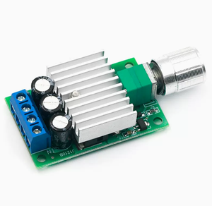 PWM DC Motor Governor interruttore a cinghia a velocità variabile continua 12 v24v10a Controller DC ad alta potenza - Product Image 2
