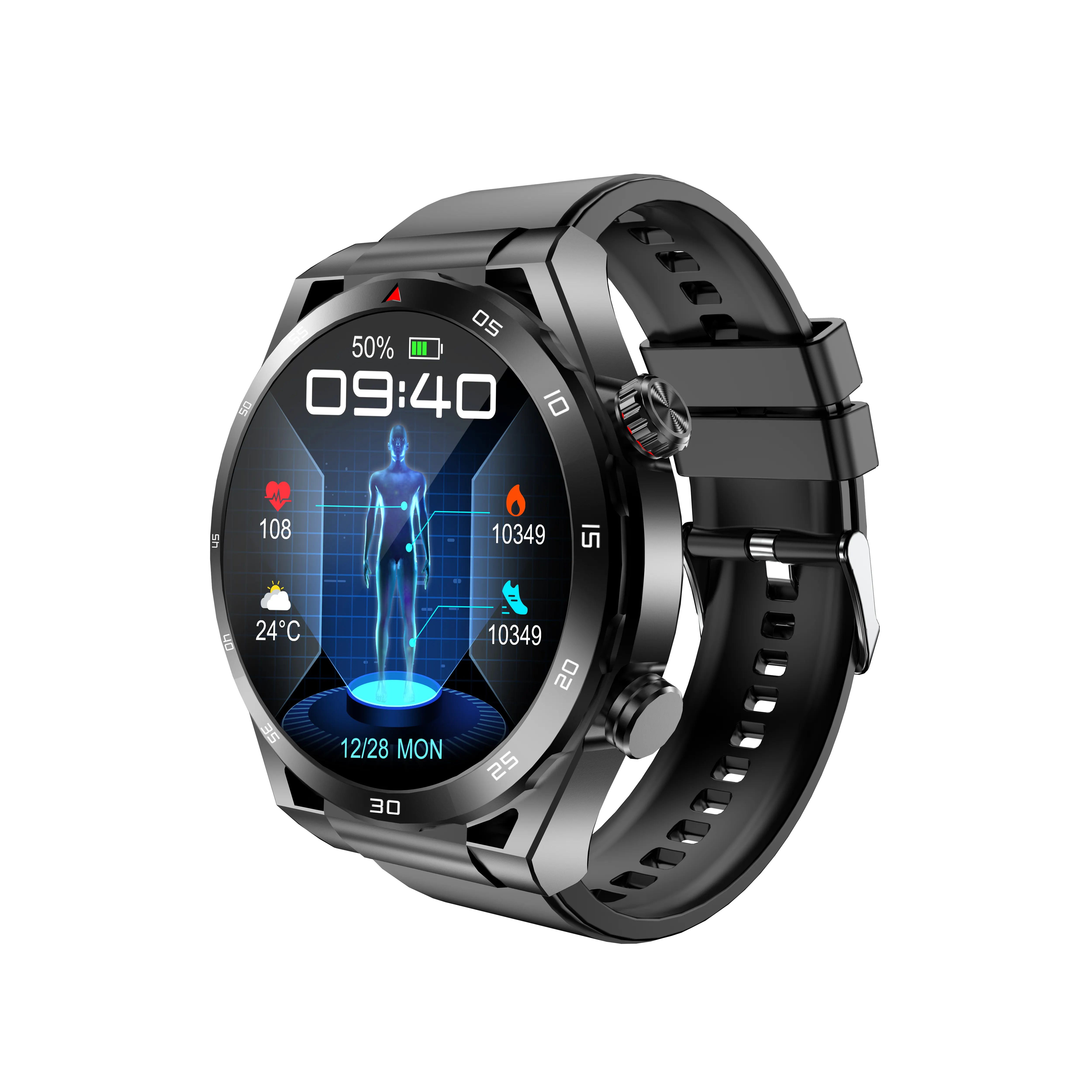 2023 telefonata Smart Watch Amoled Display Bluetooth Android Smartwatch impermeabile per donna uomo