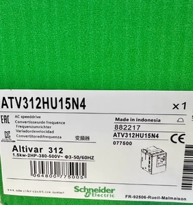 Convertidor ATV312HU15N4 Control industrial Convertidor de frecuencia de accionamiento de velocidad variable Controlador programable PLC ATV312HU40N4