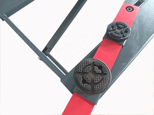ポータブル油圧シザーカーリフト車両ランプオートホイストモバイルカーリフト