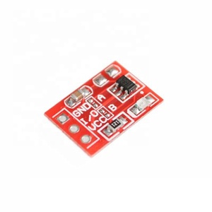 Botón interruptor de sensor táctil capacitivo TTP223 con módulo autoblocante LED - Product Image 2