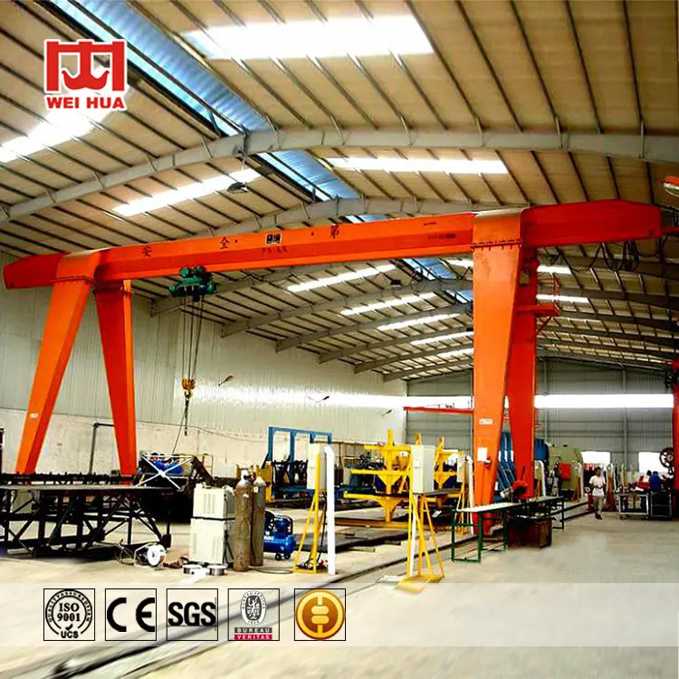 High technique electric traveling MH type single girder goliath crane 8ton 9ton 10ton price