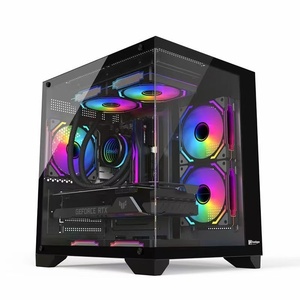 Ucuz fiyat yeni ürün pencere PC bilgisayar kılıfları & kuleleri PC şasi ATX PC durumlarda orta kuleleri oyun bilgisayarı vaka - Product Image 6