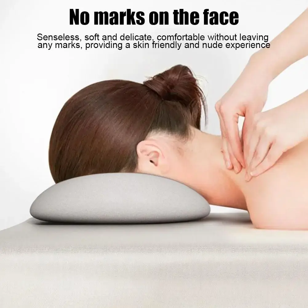 Oreiller de massage de salon universel personnalisé nouvel oreiller de visage en mousse à mémoire de forme en U oreiller de massage du visage doux et relaxant