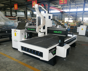 Cambio de herramientas automático 1325 3 axis 2030 cnc router madera atc 3d talla máquina de fabricación de muebles en venta - Product Image 6