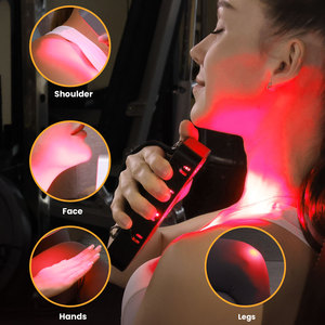 ミニハンドヘルド赤色光治療装置12 LED充電式バッテリー赤赤外線光治療 - Product Image 4