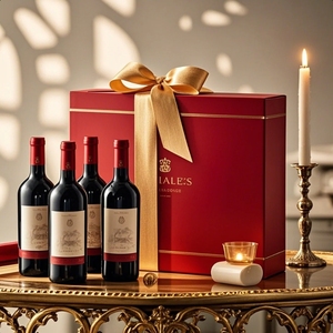 可定制环保高端红酒礼品盒家用烫金印花 - Product Image 2