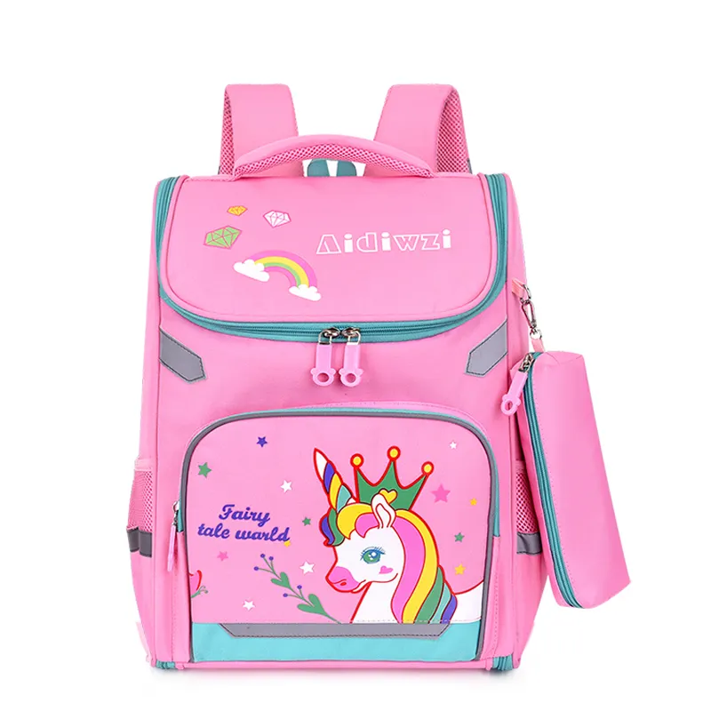 Custom school kids boys girls college student kawaii small bags supplier bookbag backpack