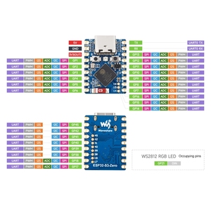 Esp32-S3Fh4R2 Dual-Core-Unterstützung Wifi Blue-Tooth Ultra-Small Größe Esp32 S3 Esp 32 Esp32-S3-Zero Mini Development Board-Modul - Product Image 4